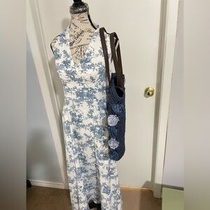 Daisy & Thyme Toile Midi Dress